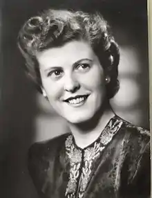 Inga-Britt Fredlund cirka 1949.