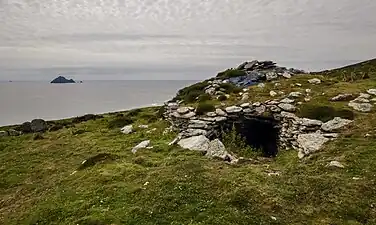 Early Medieval ecclesiastical site on the island