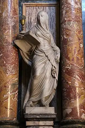 Spinazzi's Faith (1781) in the Santa Maria Maddalena dei Pazzi, Florence