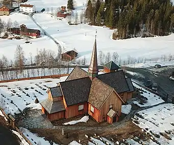 View of the church (2019)