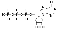 2D Molecular Structure of Inosine Triphosphate