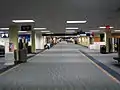 Gates in Concourse C of Washington Dulles International Airport