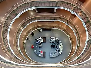 Inside view of National Library of Finland 001