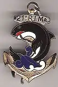 Insignia of the 21e RIMa.