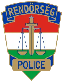 Coat of arms of the Hungarian Police