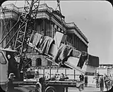 Installation of a new subway car sometime between 1958 and 1961