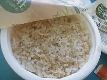 instant brown rice