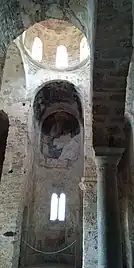 Interior of Hagia Sophia.