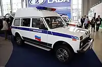 VAZ-2131 as a police car