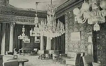 Interior of Casa de los Azulejos in 1897.