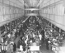 Interior of Center Market in 1923