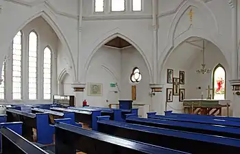 Interior, Gustav Adolf Church(1883; Grade II*)