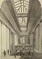 Interior of the Hall of Commerce, Threadneedle Street, after conversion to the London Bank