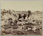 Interior View of Fort Sumter, taken by a Confederate photographer