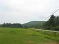 Looking south along Intervale Road from its intersection with Day Mountain Road