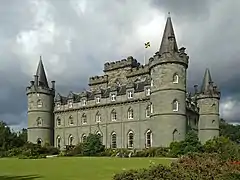 Inveraray Castle, Argyll(Duneagle Castle, home of the fictional Lord and Lady Flintshire)