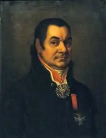 Portrait of Ioannis Varvakis attributed to Vladimir Borovikovsky