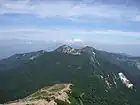 Mount Tateshina from Mount Iō