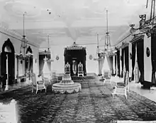 Throne Room of the Iolani Palace, c. 1887.