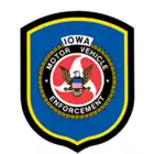 Iowa Department of Transportation Motor Vehicle Enforcement Logo