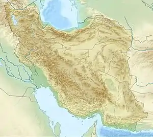 Tochal is located in Iran
