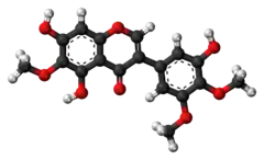 Irigenin molecule