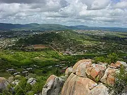 Hilltop view of Iringa