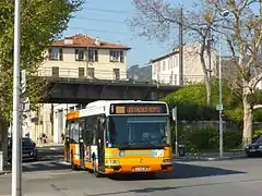 Lignes d'Azur's Irisbus Agora S in April 2017