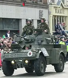 The remaining Panhard AML-20 armoured cars were retired in 2013