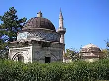 Türbe at Ishak Bey Mosque