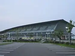 Outdoor view of the Ishikawa Sports Center in Kanazawa