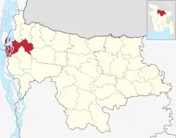 Location of Islampur