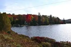 Lower Island Lake looking northeast