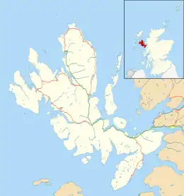 Tarskavaig is located in Isle of Skye