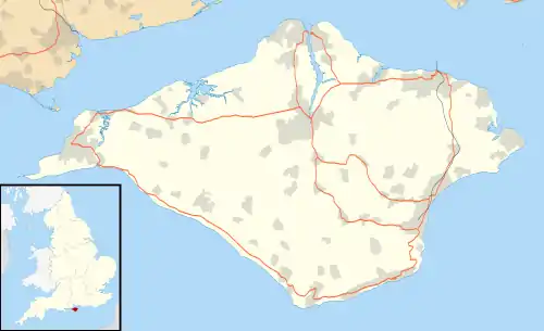 Whiteley Bank is located in Isle of Wight