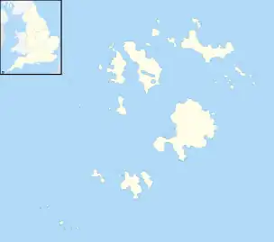Oliver's Battery is located in Isles of Scilly