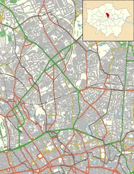 Canonbury is located in London Borough of Islington