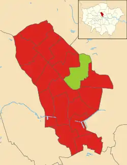 2022 results map