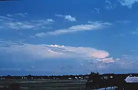 Supercell in Norman, Oklahoma