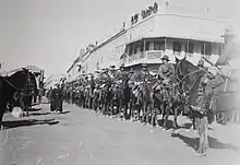 Australian light horse in Jerusalem during WWI