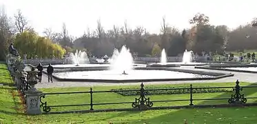 Fountains in the Italian Garden