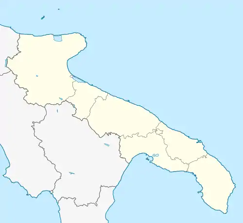 Troia is located in Apulia