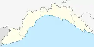 Andora is located in Liguria