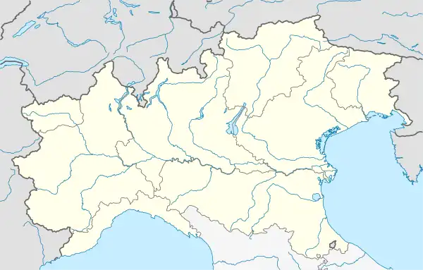 2013–14 Lega Pro Prima Divisione is located in Northern Italy