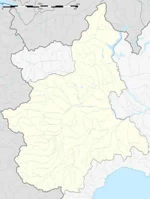 Visone is located in Piedmont