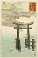 Itsukushima Shrine by Kobayashi Kiyochika