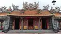 Iun-Fug Giung (永福宮), Longtan District, Taoyuan, is a traditional Han temple built in 1791 in the Hakka village Sam-Hang-Zii