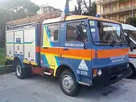 Iveco-Fiat 79.13 double cab as a fire truck (Italy)