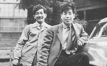 Iwaki (left) and Naozumi Yamamoto [jp] (right)