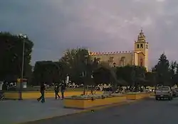 Main plaza of Ixmiquilpan
